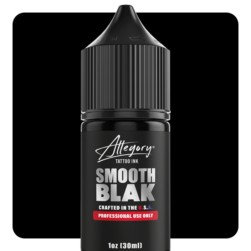 Allegory Premium Tattoo Ink — Smooth Blak