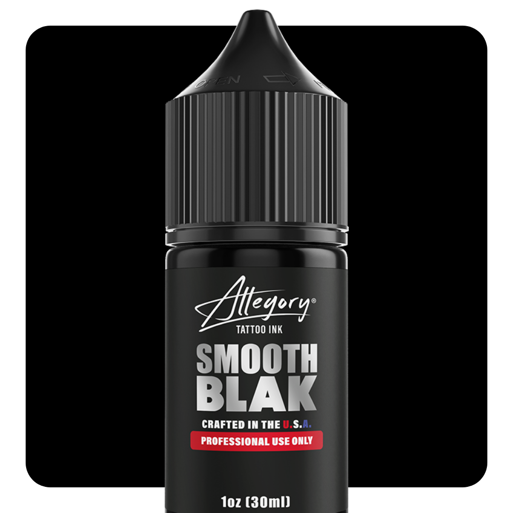 Allegory Premium Tattoo Ink — Smooth Blak