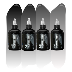 Greywash Set of 4 — Allegory Premium Tattoo Ink — Pick Size