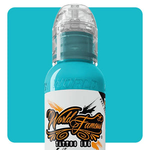 World Famous Tattoo Ink – All Blue Inks – 1/2oz Bottle