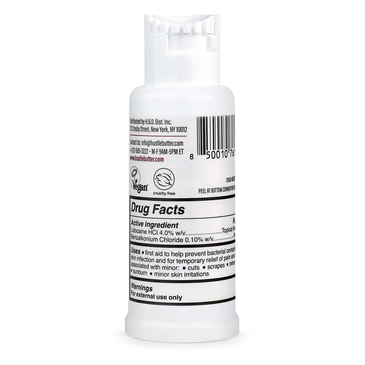 Hustle Butter Numbing Spray — 1.9oz Spray Bottle