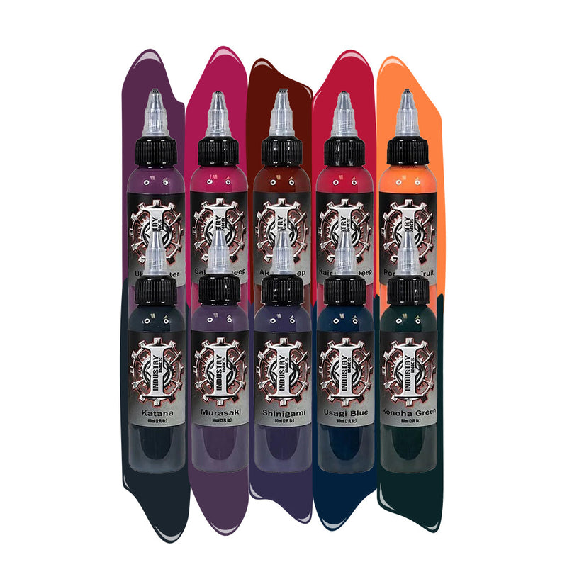Anime Color Set Dark — Industry Inks — Pick Size