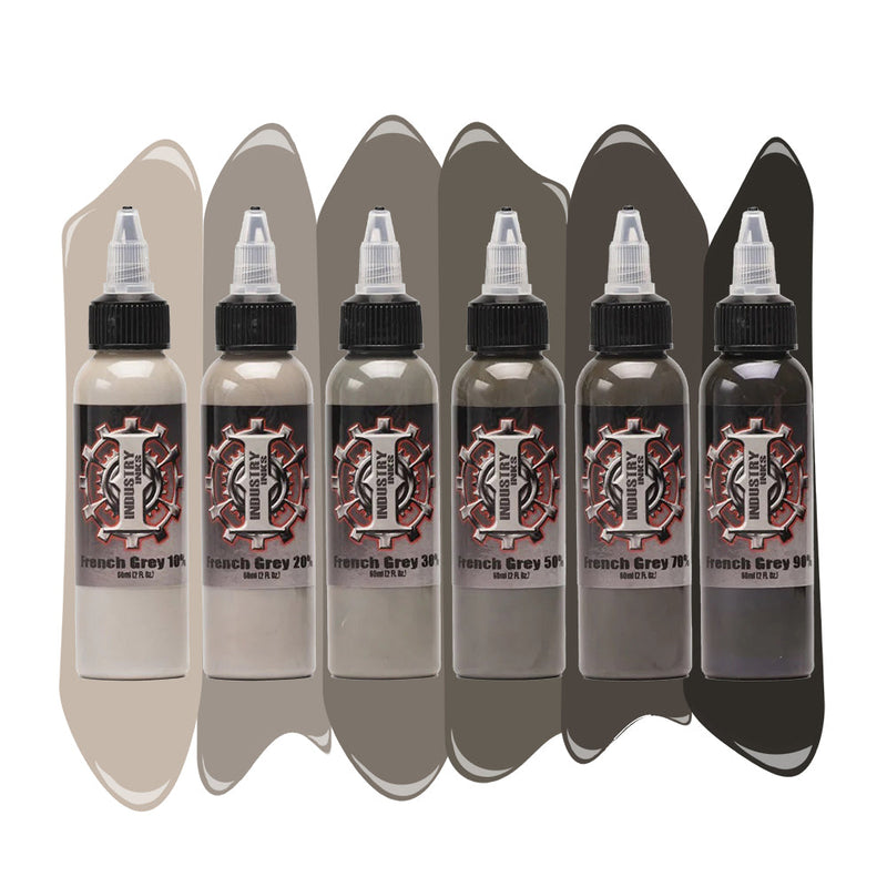 French Grey Color Set — Industry Inks — Pick Size