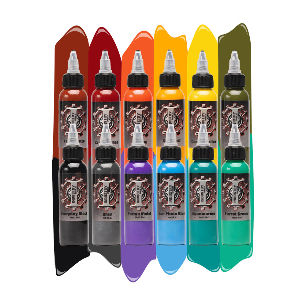 Traditional Plus Color Set — Industry Inks — Pick Size – BAA Distribution