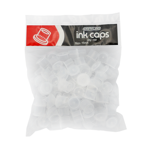 Ink Caps With Base - Darklab Tattoo Supplies