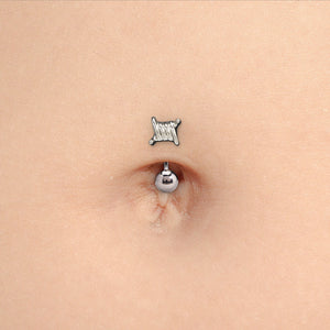 Barbed Wire Titanium Top - Threadless