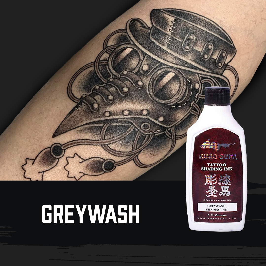 Greywash — Kuro Sumi Tattoo Ink — Pick Size