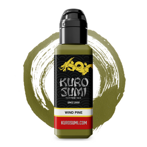 Chen Jie Watercolor Set — Kuro Sumi Tattoo Ink — 6 1.5oz Bottles