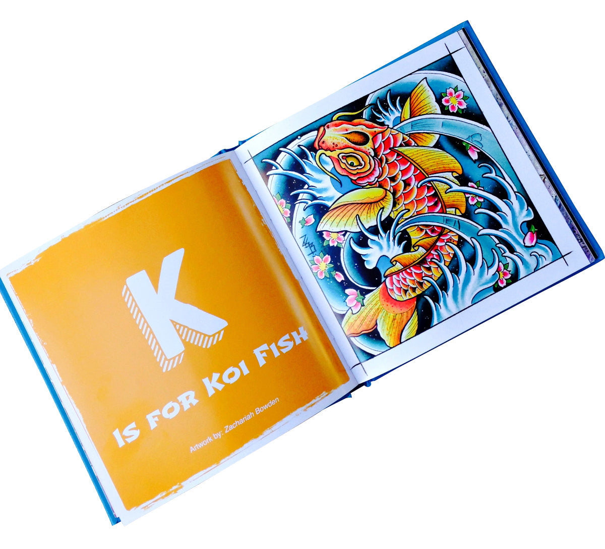 ABC: Tattoo Artists Illustrate the Alphabet — Padded Hardcover Book