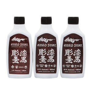 Lining & Shading Set  — Kuro Sumi Tattoo Ink — Pick Size