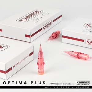 Kwadron Optima Plus PMU Cartridge Tattoo Needles — Box of 20