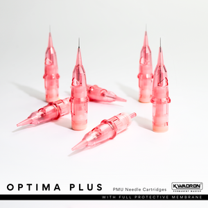 Kwadron Optima Plus PMU Cartridge Tattoo Needles — Box of 20