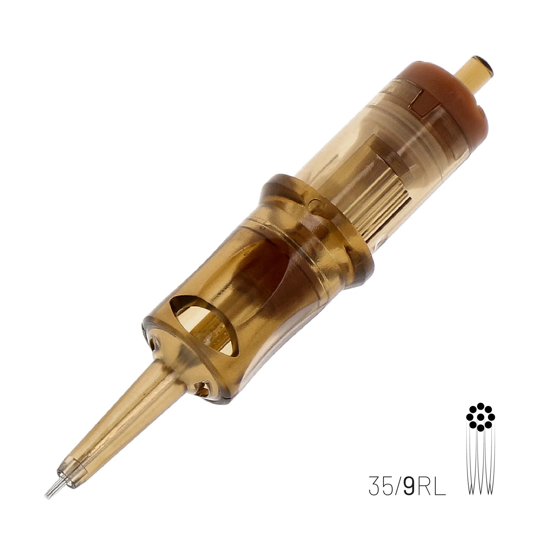 9 Round Liner 0.35mm Long Taper - 35/9RLLT - 06