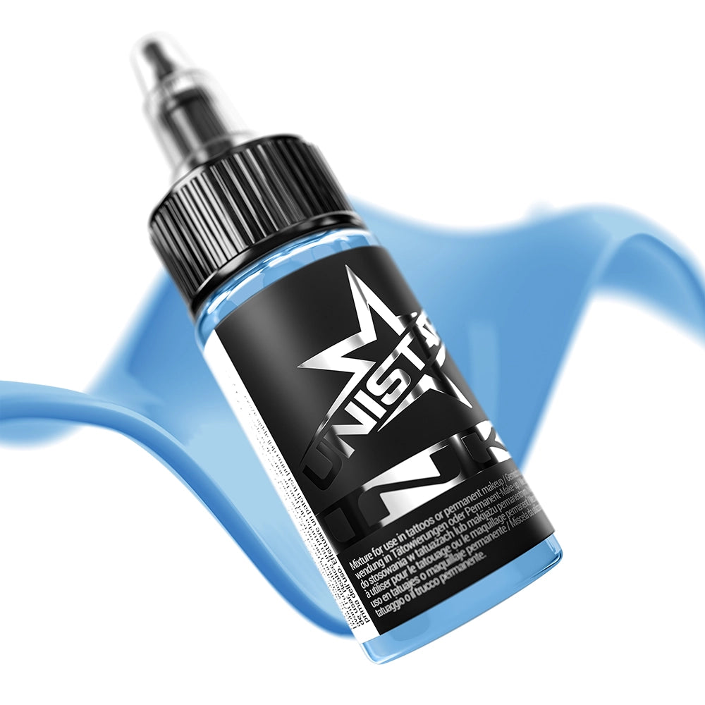 Kwadron Unistar Colors Ink — Pick Color — 1oz Bottle Blue Insekt True Blue