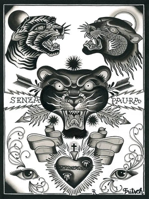 Echoes of Time — 25 Years of Tattoo Art — Hardcover Book + Travel Tool Book