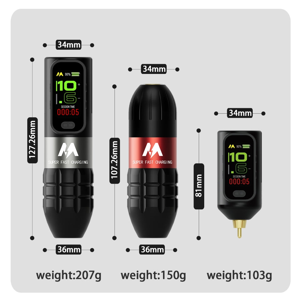 Mars M1 Wireless Pen Tattoo Machine