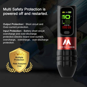 Mars M1 Wireless Pen Tattoo Machine