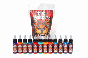 12 Color Max Rodriguez Set — Solid Ink — 1oz Bottles