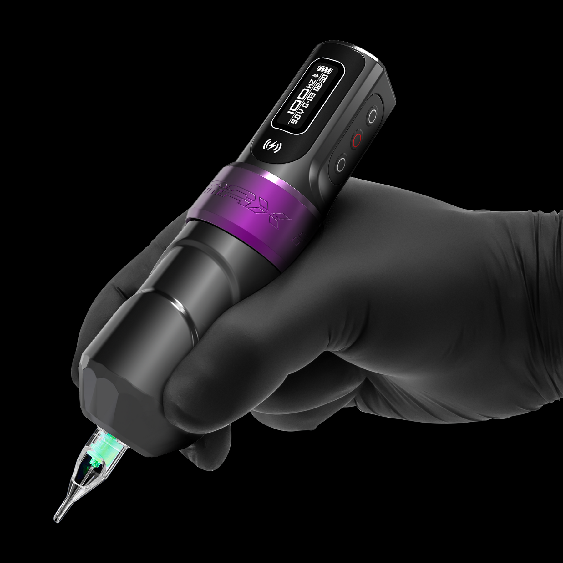 Flux Max Purple with PowerBolt II
