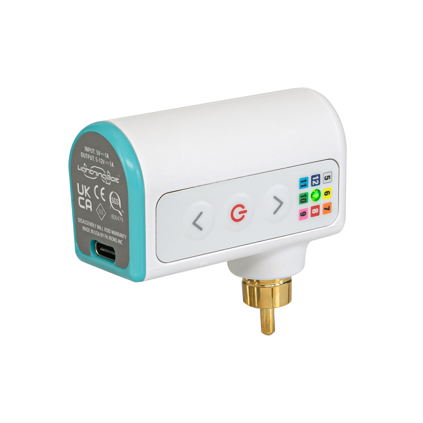 LightningBolt UNI Battery Pack White