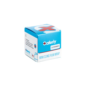 Saferly Medical Mini Cling Film Wrap — 4.2cm x 200m Roll