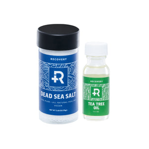 Recovery Aftercare Sea Salt and Tea Tree Oil Combo — Piercing Aftercare System