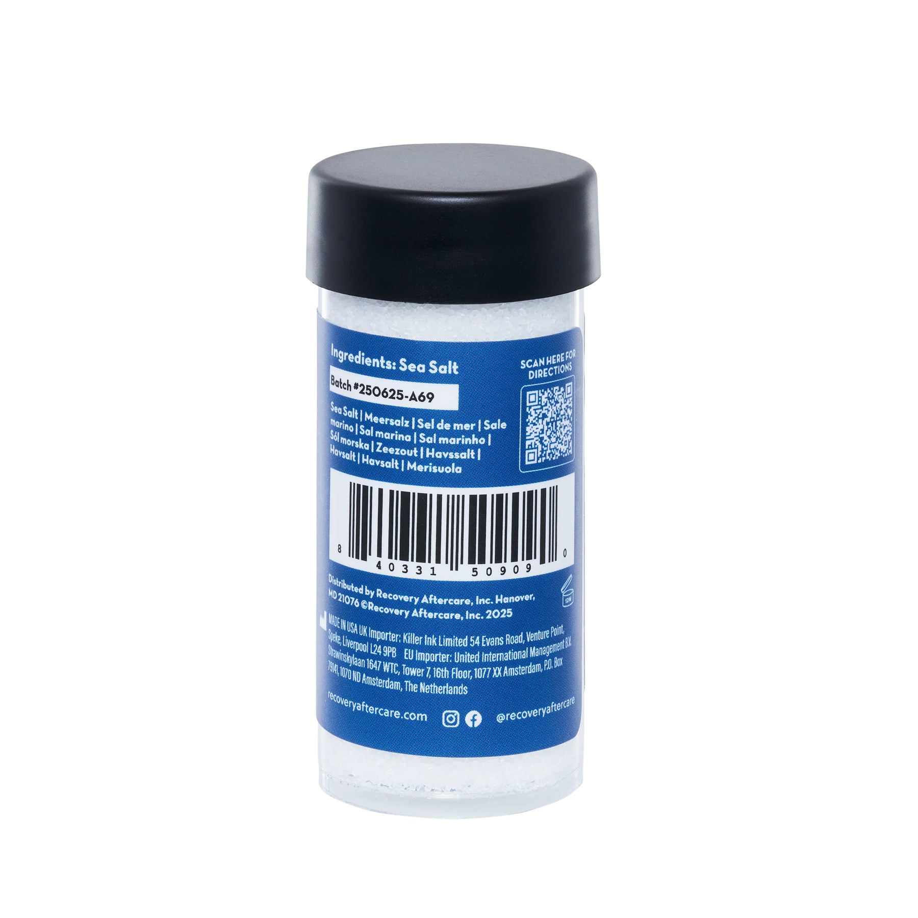 Recovery Sea Salt from the Dead Sea