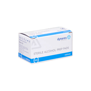 Alcohol Prep Pads Box - Medium - Price Per Box of 100