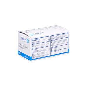 Alcohol Prep Pads Box - Medium - Price Per Box of 100