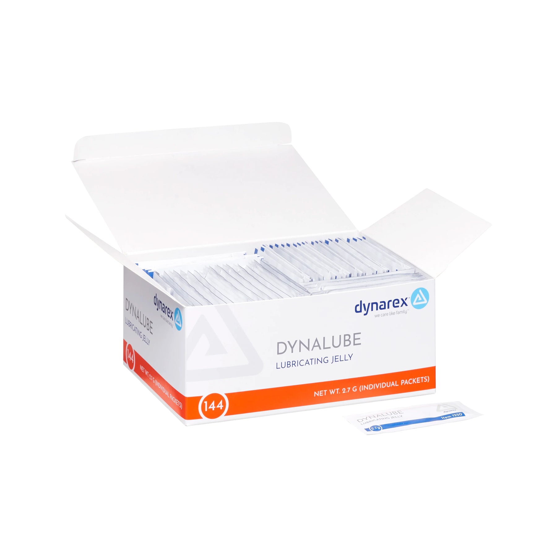 Sterile Lubricating Jelly 2.7g foil packets - Case of 144 foil packs