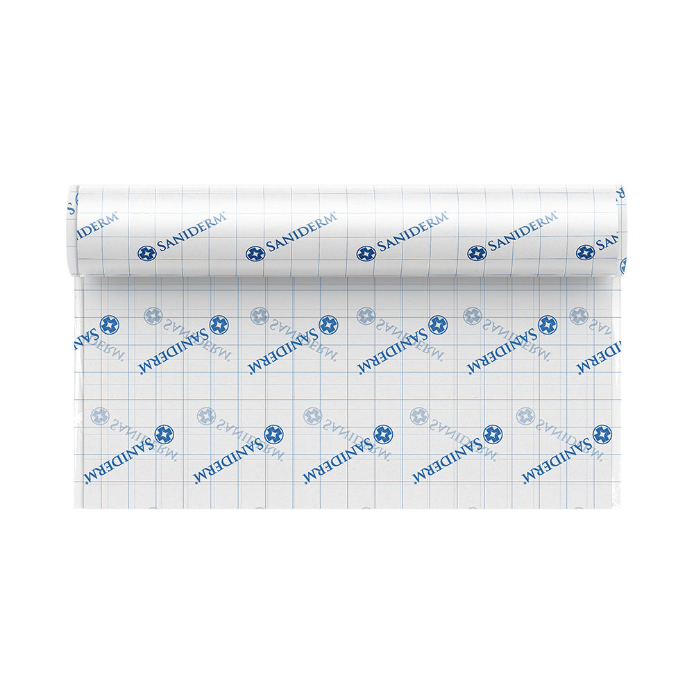 Saniderm Tattoo Aftercare Transparent Adhesive Bandage - 8" x 8 yard Roll