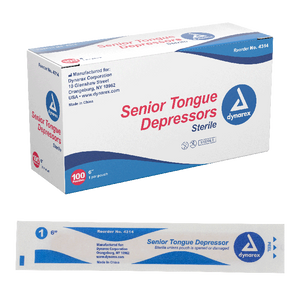 Sterile Tongue Depressors — Box of 100