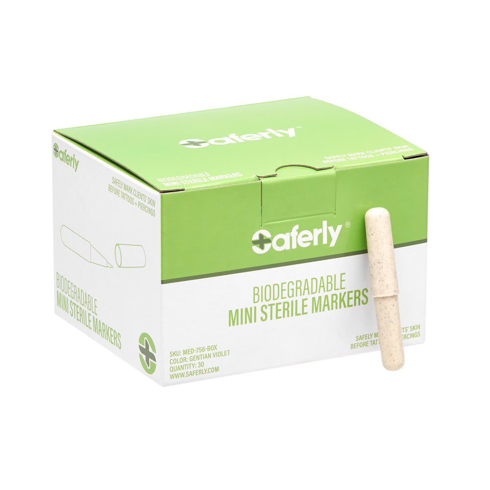 Saferly Sterile Biodegradable Mini Markers