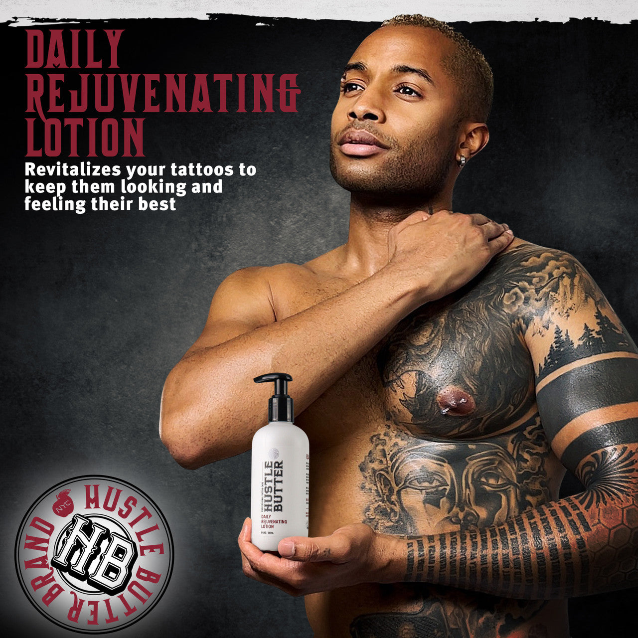 Hustle Butter Daily Rejuvenating Lotion — Single or Case of 12