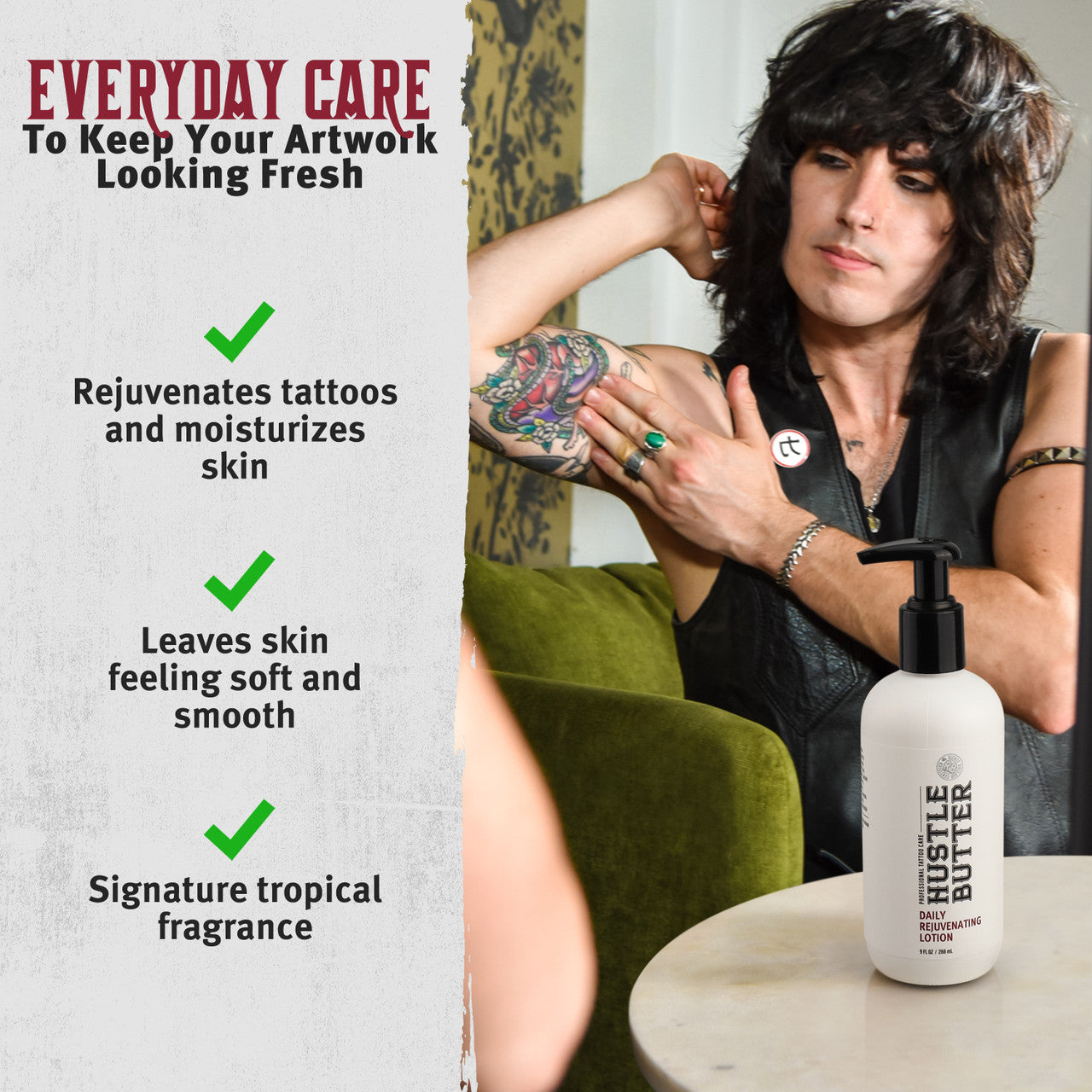 Hustle Butter Daily Rejuvenating Lotion — Single or Case of 12