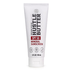 Hustle Butter Mineral Sunscreen Lotion — SPF 50 — Single or Case of 12