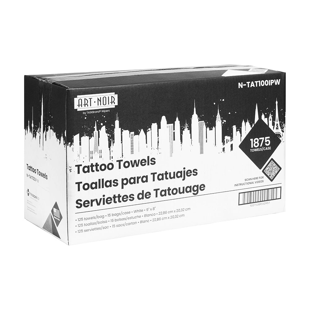 Art Noir Regular Tattoo Towels
