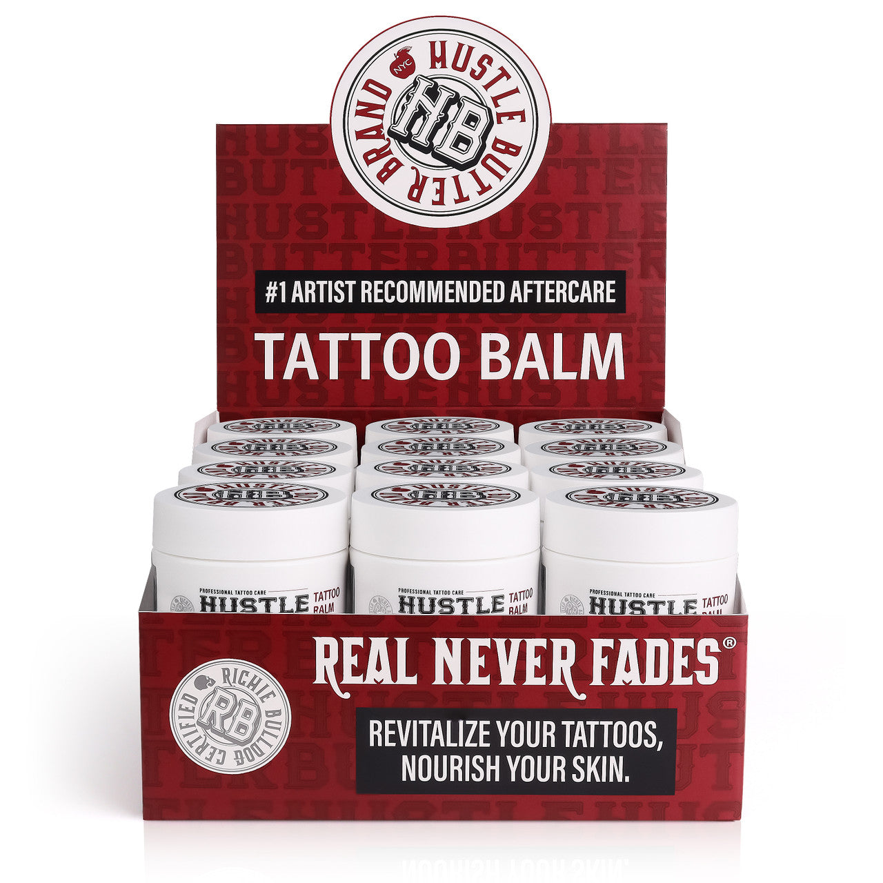 Hustle Butter Deluxe Tattoo Aftercare — 1oz — Single or Case of 48