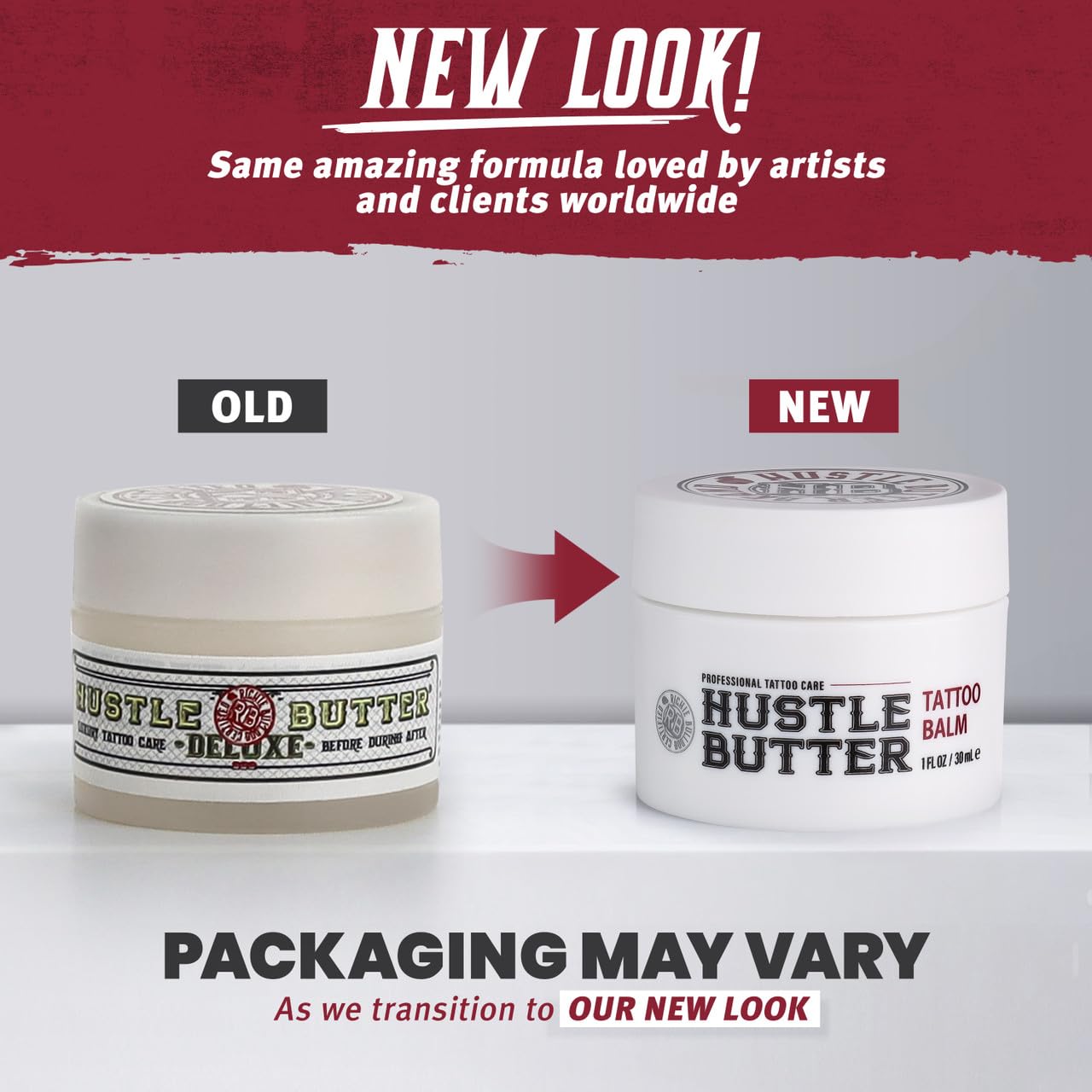 Hustle Butter Deluxe Tattoo Aftercare — 1oz — Single or Case of 48