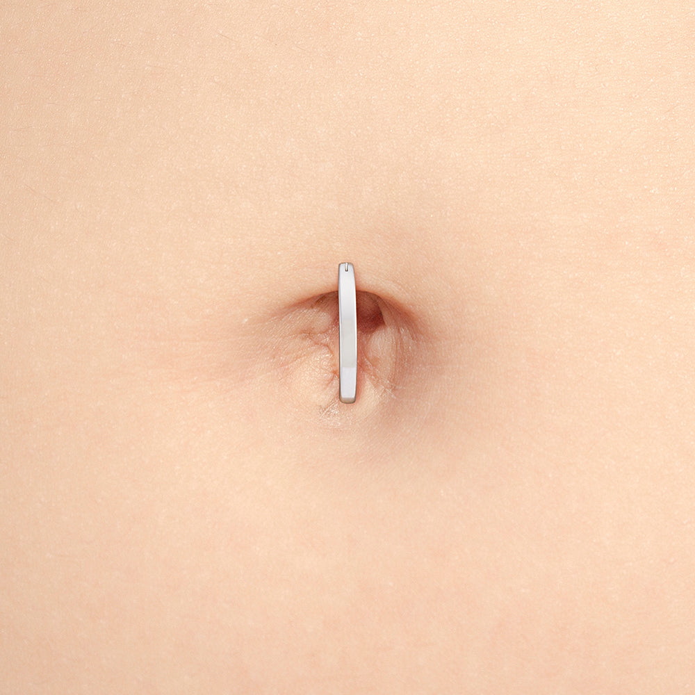 14g Sleek Curve Navel Clicker