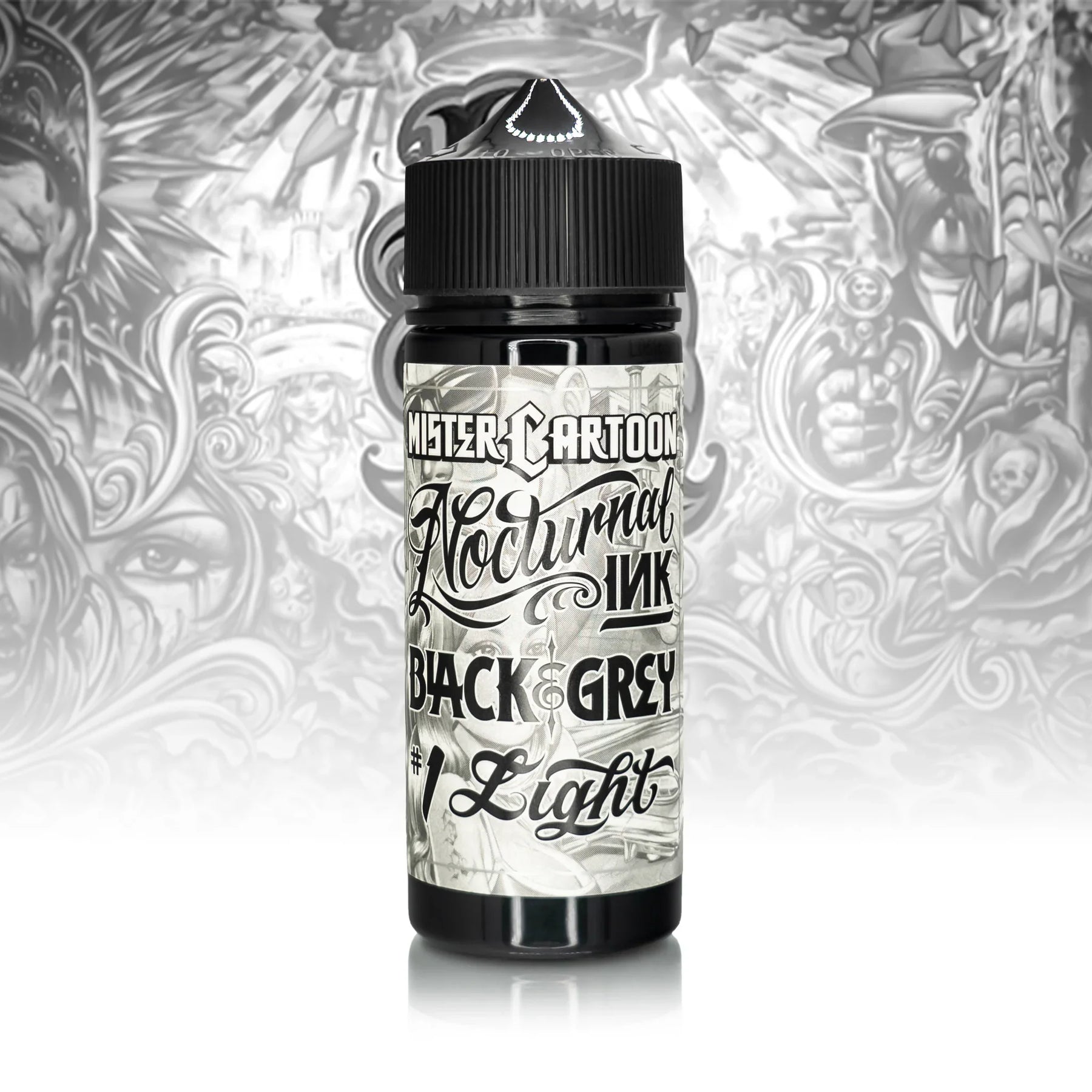 Bishop x Mister Cartoon Ink Set — Eternal Tattoo Ink — 6 4oz Bottles