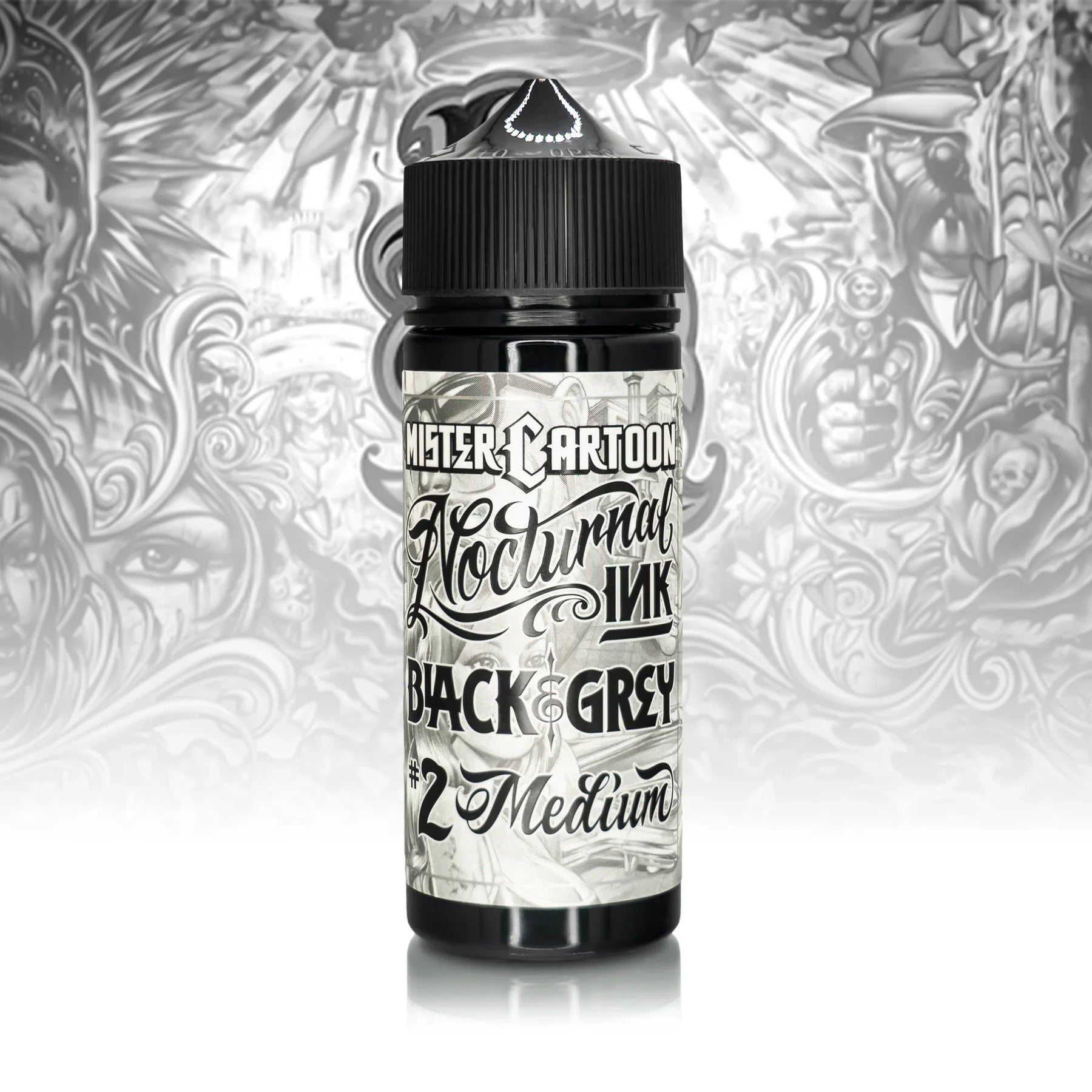 Bishop x Mister Cartoon Ink Set — Eternal Tattoo Ink — 6 4oz Bottles