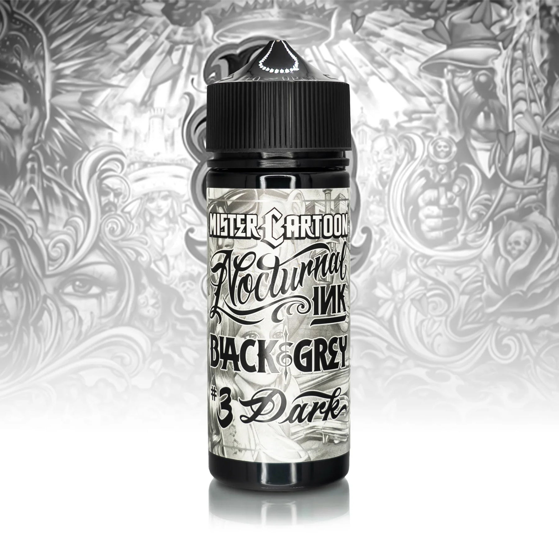 Bishop x Mister Cartoon Ink Set — Eternal Tattoo Ink — 6 4oz Bottles
