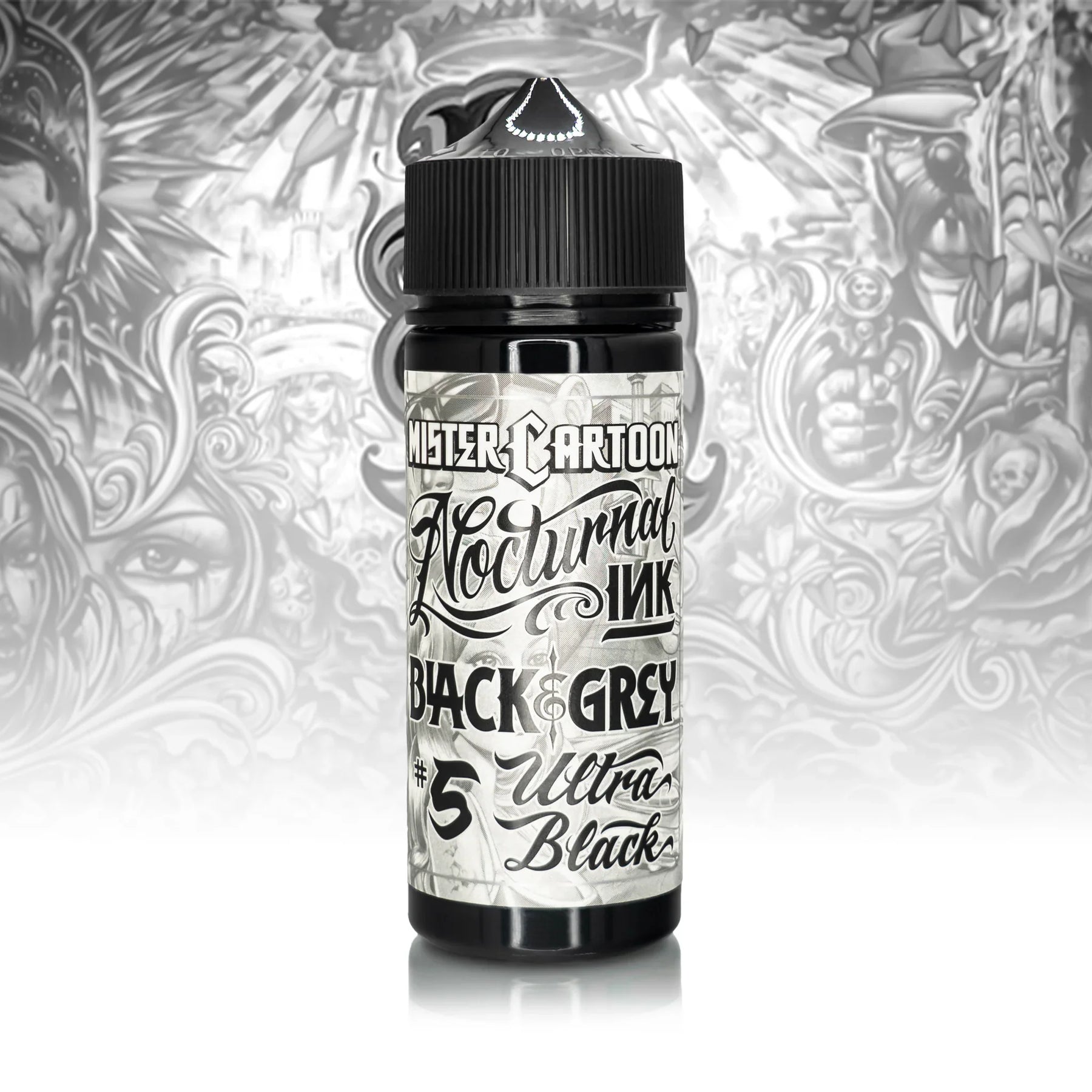 Bishop x Mister Cartoon Ink Set — Eternal Tattoo Ink — 6 4oz Bottles