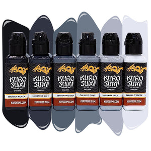 Kuro Sumi - Marble Stone Tattoo Ink Set 1.5oz