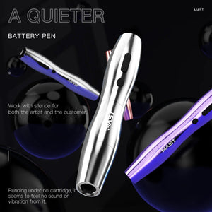 Dragonhawk Mast P20 Wireless Tattoo Machine with 2 Batteries