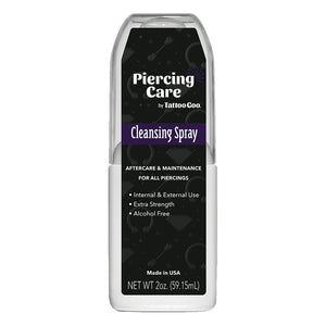 Piercing Care Cleansing Spray by Tattoo Goo —  2oz Bottle