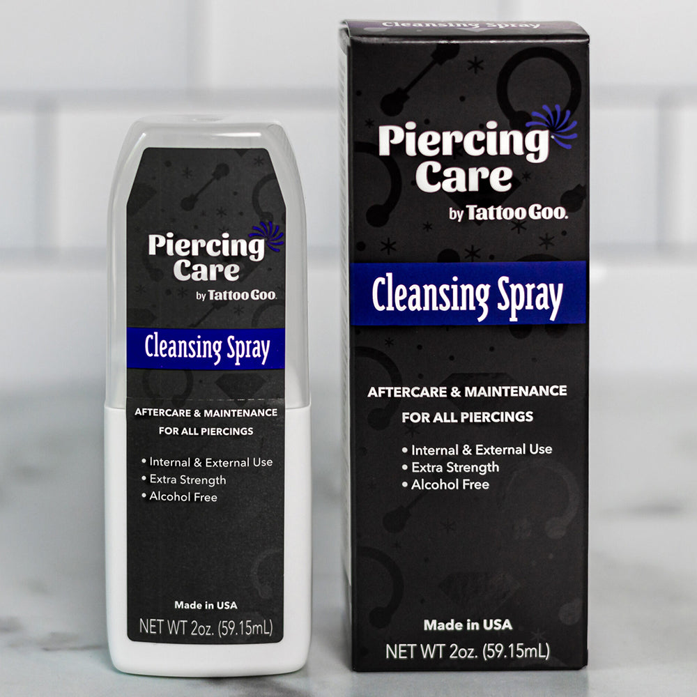 Piercing Care Cleansing Spray by Tattoo Goo —  2oz Bottle