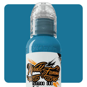 World Famous Tattoo Ink — All Blue Inks — 4oz