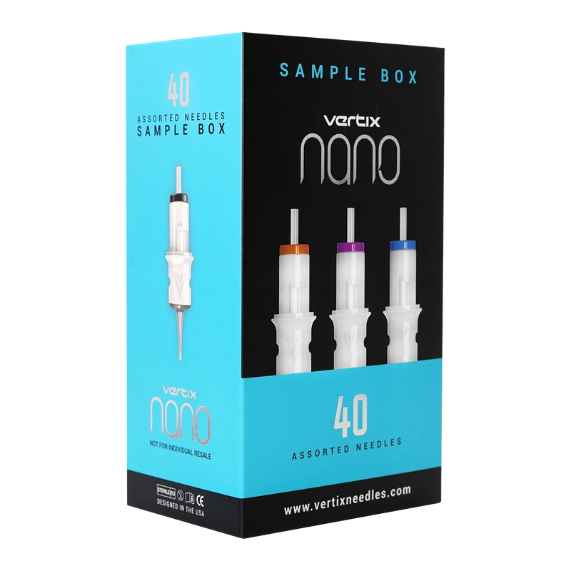 Vertix Nano Membrane Cartridge Needles — Sample Pack of 40